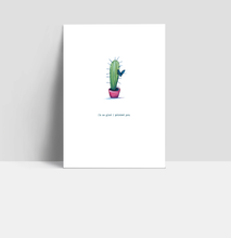 Load image into Gallery viewer, I'm So Glad I Pricked You - Postcard