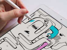 Load image into Gallery viewer, Monster Mash Mandala - Downloadable colouring & drawing sheets