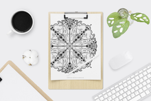 Load image into Gallery viewer, The Fox & the Grapes - Downloadable colouring & drawing sheets