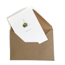 Load image into Gallery viewer, Olive You So Much - Postcard