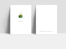 Load image into Gallery viewer, Olive You So Much - Postcard