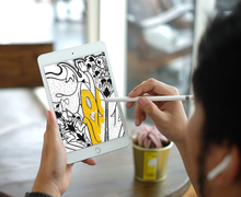 Load image into Gallery viewer, The Fox & the Grapes - Downloadable colouring & drawing sheets