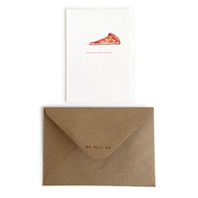 Load image into Gallery viewer, You've Stolen a Pizza my Heart - Postcard