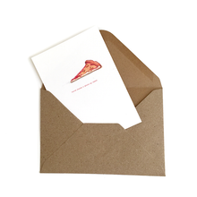 Load image into Gallery viewer, You've Stolen a Pizza my Heart - Postcard