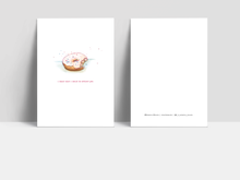 Load image into Gallery viewer, I donut what I would do without you - Postcard
