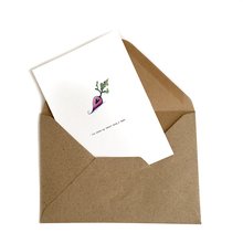Load image into Gallery viewer, You make my Heart Skip a Beet - Postcard