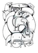 Load image into Gallery viewer, 24.Monster mash-BW