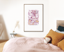 Load image into Gallery viewer, Illustrated 2022 Calendar Poster