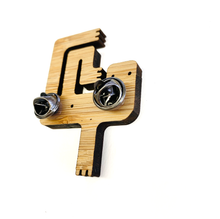 Load image into Gallery viewer, Bamboo Pin- Yogi Monster 'Twist'