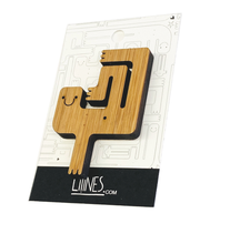 Load image into Gallery viewer, Bamboo Pin- Yogi Monster 'Twist'