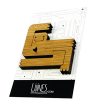 Load image into Gallery viewer, Bamboo Pin- Monster Grooves