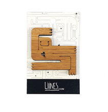 Load image into Gallery viewer, Bamboo Magnet- Monster Grooves