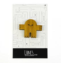 Load image into Gallery viewer, Bamboo Pin - Mr-T