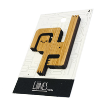 Load image into Gallery viewer, Bamboo Pin- Yogi Monster