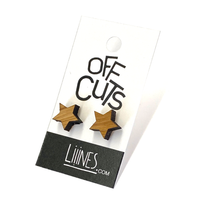 Load image into Gallery viewer, Bamboo Earrings - Stars