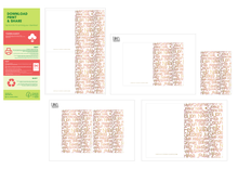Load image into Gallery viewer, 4 downloadable Christmas cards - bumper pack - Instant DOWNLOAD