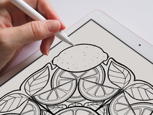 Load image into Gallery viewer, Lemons Mandala - Downloadable colouring &amp; drawing sheets
