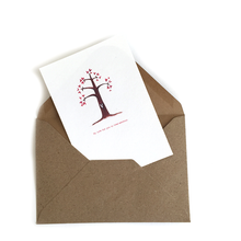 Load image into Gallery viewer, My Love for You is Tree-Mendous - Postcard
