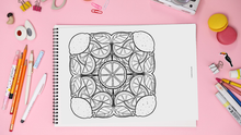 Load image into Gallery viewer, Lemons Mandala - Downloadable colouring &amp; drawing sheets
