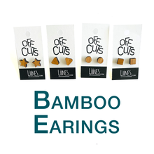 Load image into Gallery viewer, Bamboo Earrings - Stars
