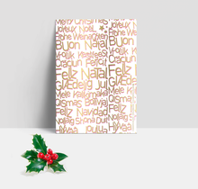 Load image into Gallery viewer, 4 downloadable Christmas cards - bumper pack - Instant DOWNLOAD
